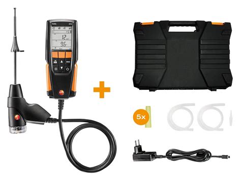 gas analyser kit|testo 310 I Residential Combustion Analyzer Kit I Flue Gas .